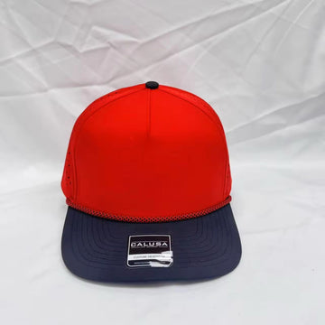 5 Panel Waterproof (Red/Black)