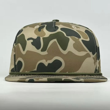 Retro Duck 5 Panel Flatbill Waterproof