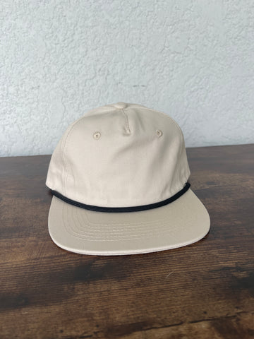 Cream 5 Panel Unstructured Roper (YOUTH)